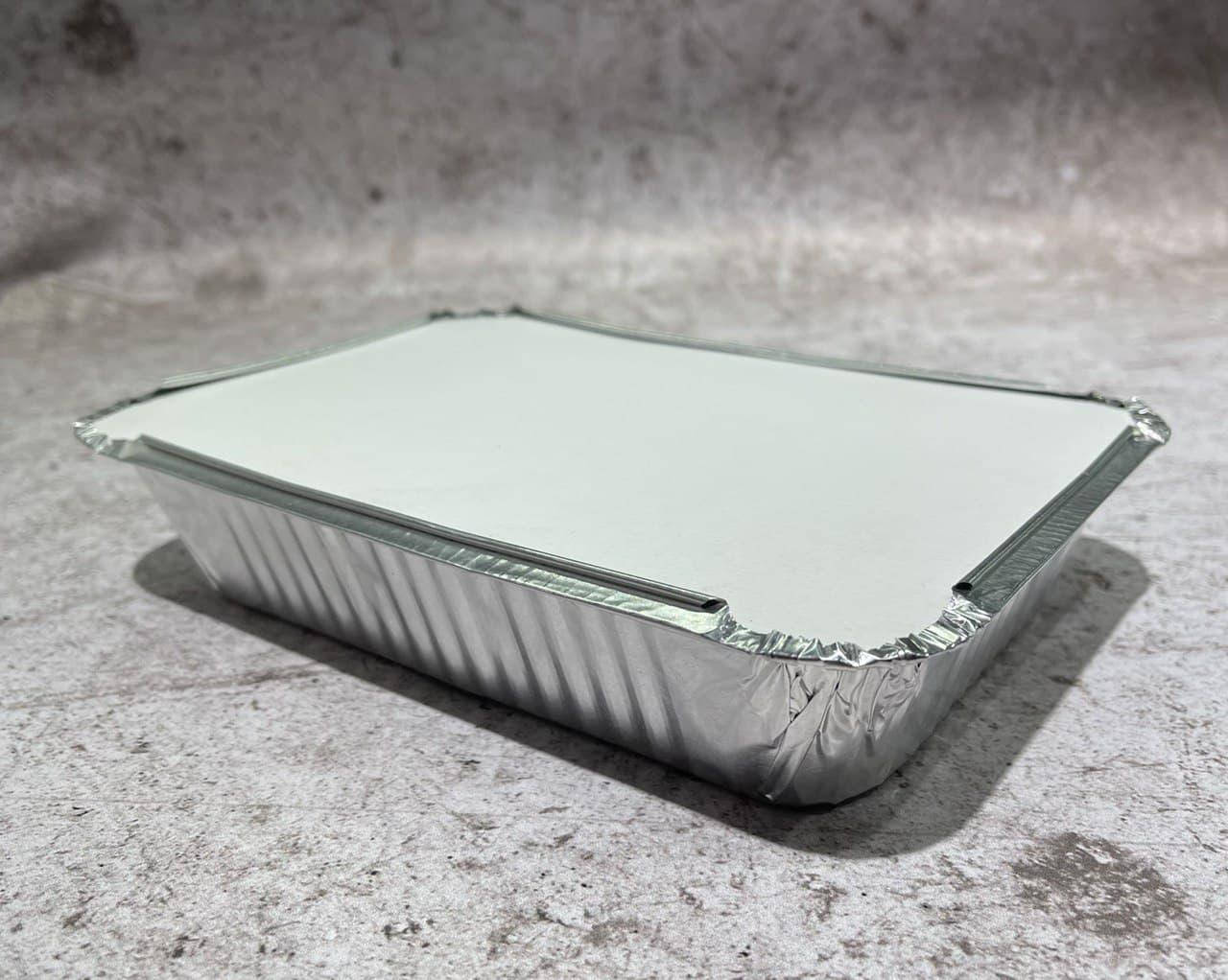 

Контейнер алюминиевый с крышкой SP64L на 960мл (100шт/уп)