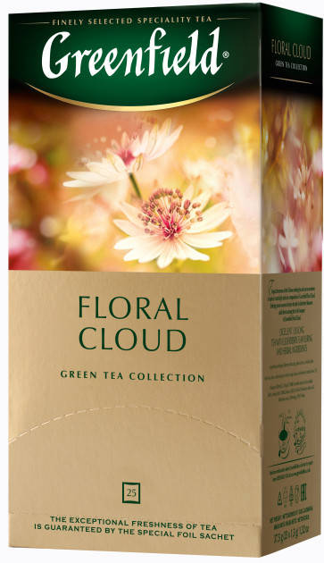

Чай зеленый с абрикосом Greenfield Floral Cloud 25 пак.
