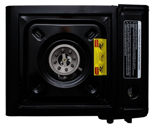 

Плита газовая одноконфорочная, пьезоподжиг, под газовые баллоны бутан и пропан-бутан CИЛА 960500