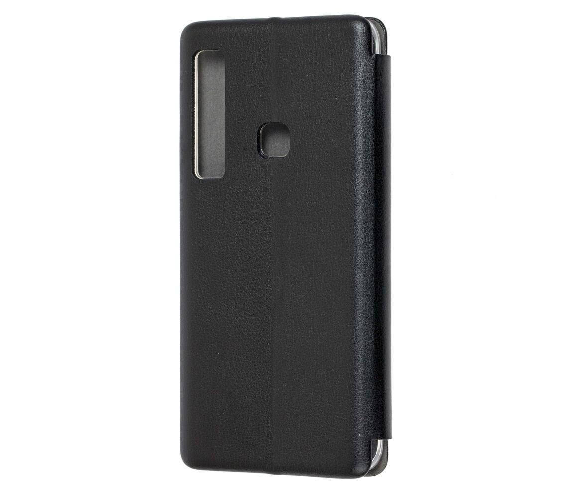 

Чехол-книжка для Samsung A920 (A9 2018) Черный цвет \ чехол-книга Самсунг A920 магнитная отдел для карты