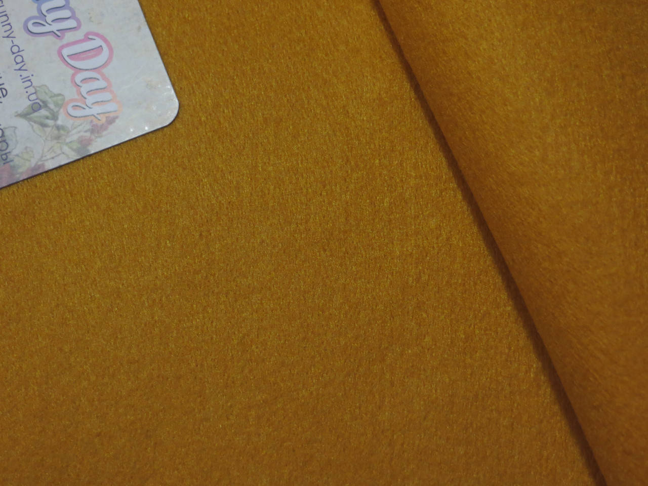 

Фетр мягкий, цвет - горчичный