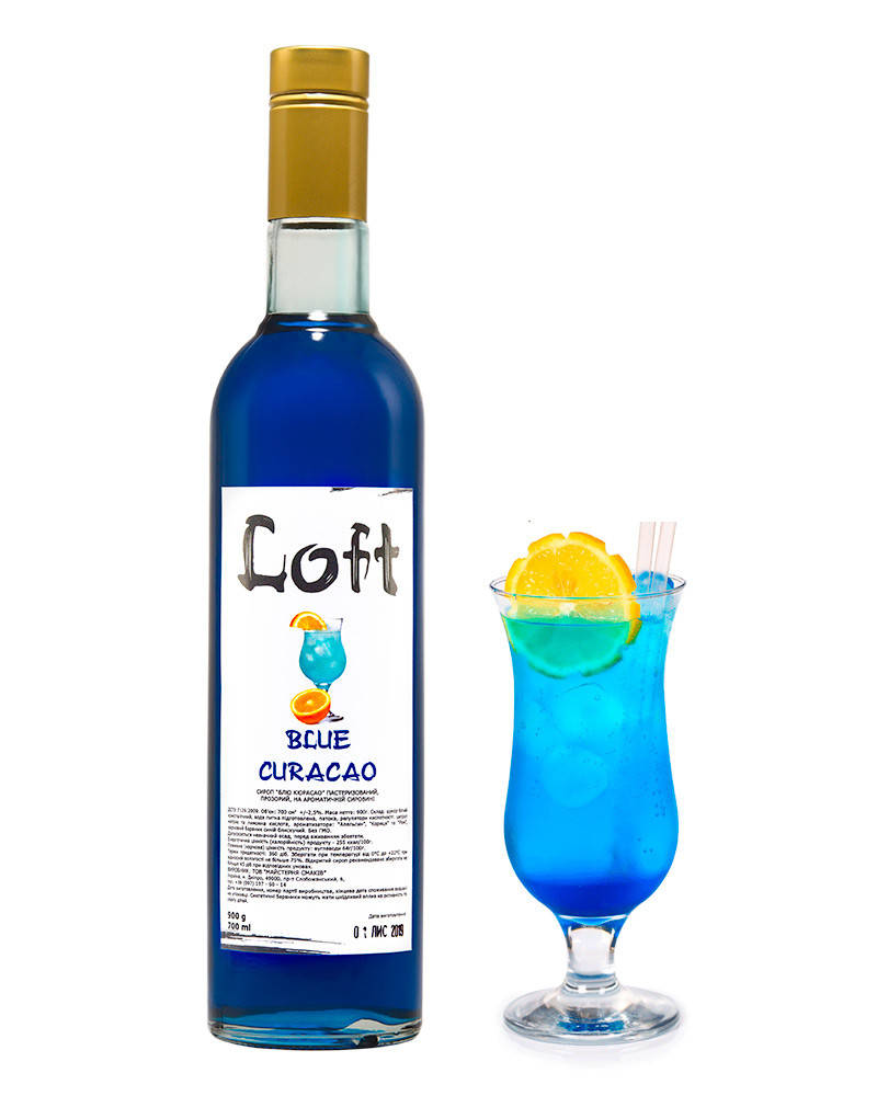 

Сироп LOFT Блю кюрасао 0,7 л