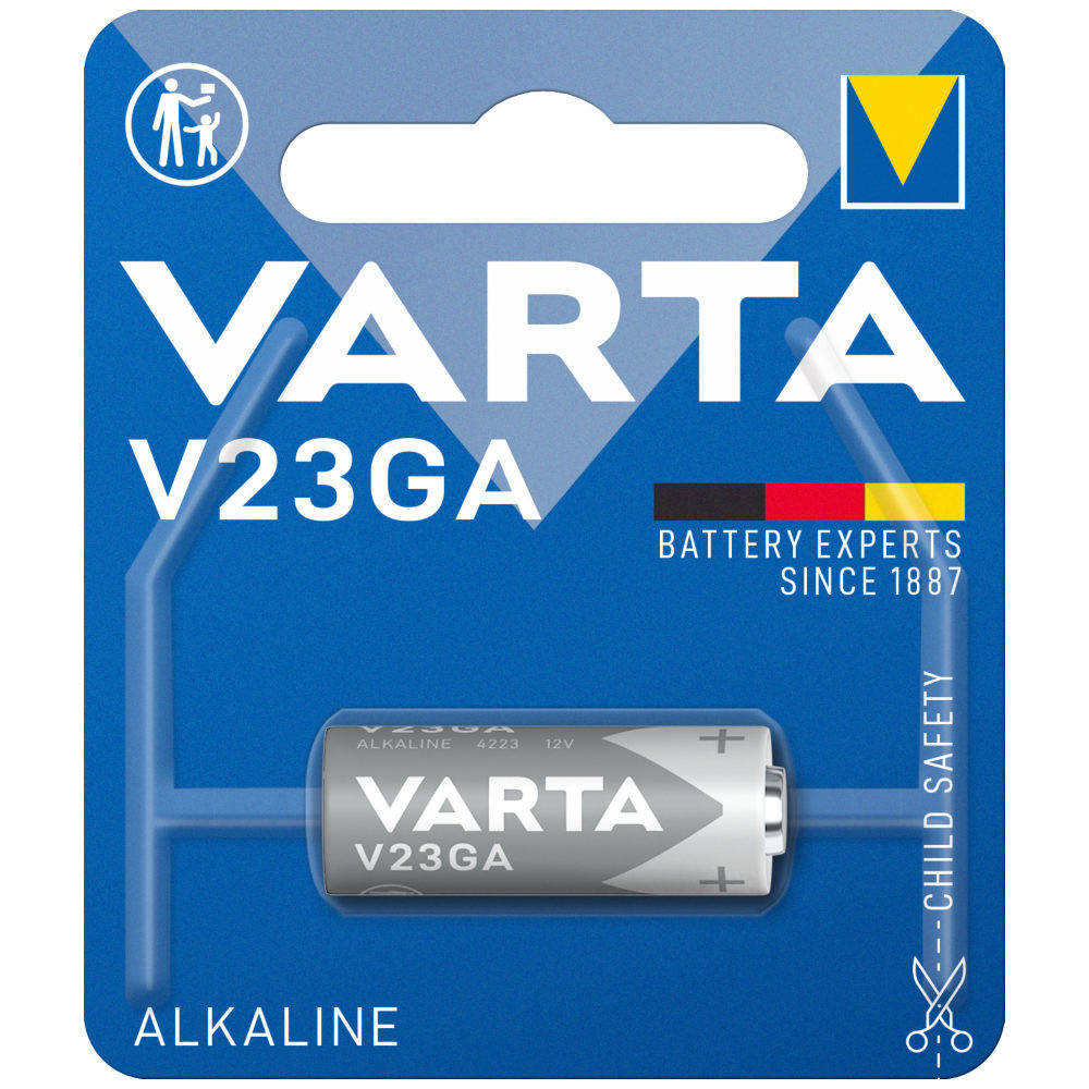 

Батарейка Varta V23GA Professional Electronics 12V, 38mAh