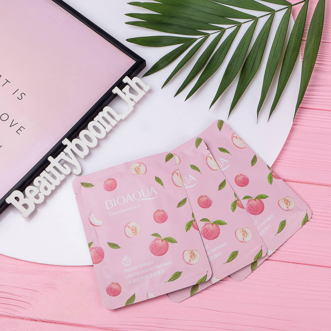 

Маска для лица с экстрактом персика Bioaqua Eruyn Beauty Skin Facial Mask