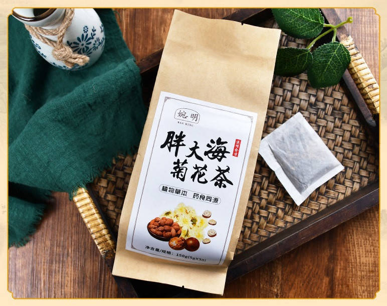 

Чай Wan Ming Fat 150г (30пак х 5г) с морской хризантемой