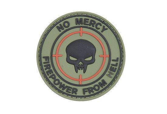 

Нашивка 3D - NO MERCY – KINETIC WORKING GROUP - Olive [GFC Tactical] (для страйкбола)