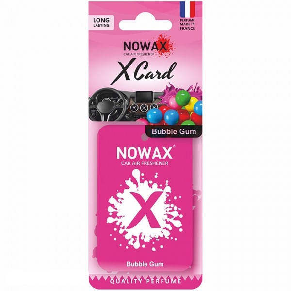 

Ароматизатор NOWAX серія "X CARD" - Bubble Gum