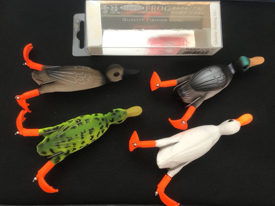 

Набор Воблер Утка Fishing Gear Suicide Duck 3D 4шт