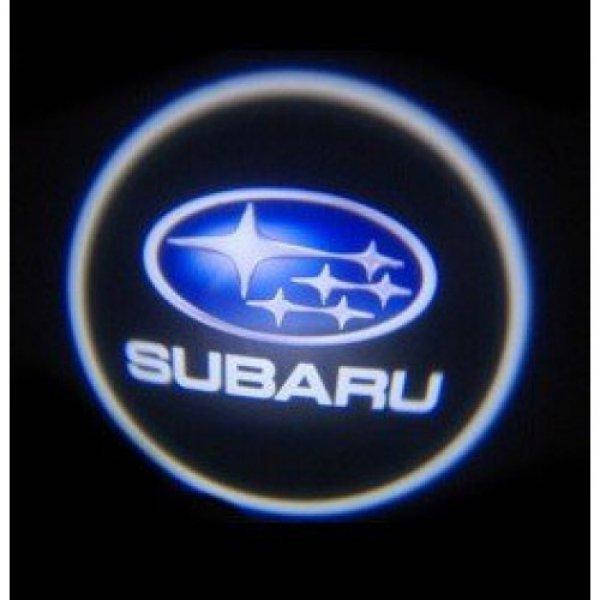 

Логотип подсветка двери Субару Lazer door logo light Subaru