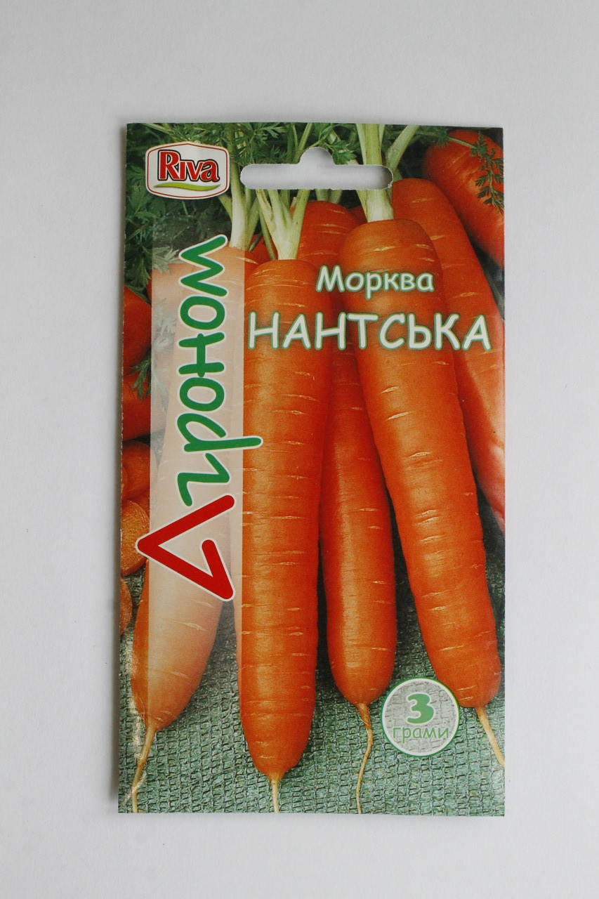 

Семена Агроном Морковь "Нантская" 3г