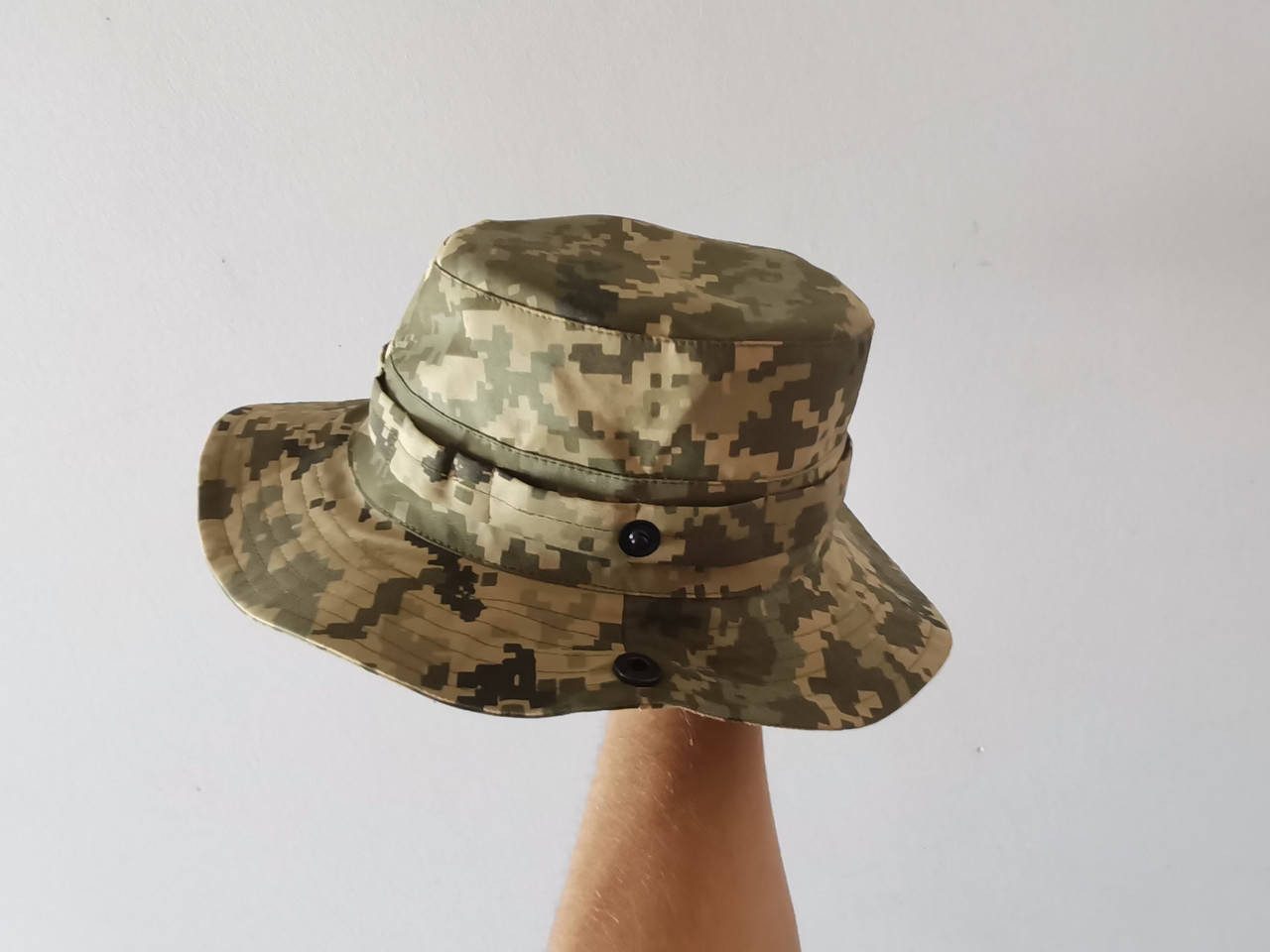 

Тактическая панама ЗСУ пиксель мм14 хб с креплением Molle, Камуфляж пиксель