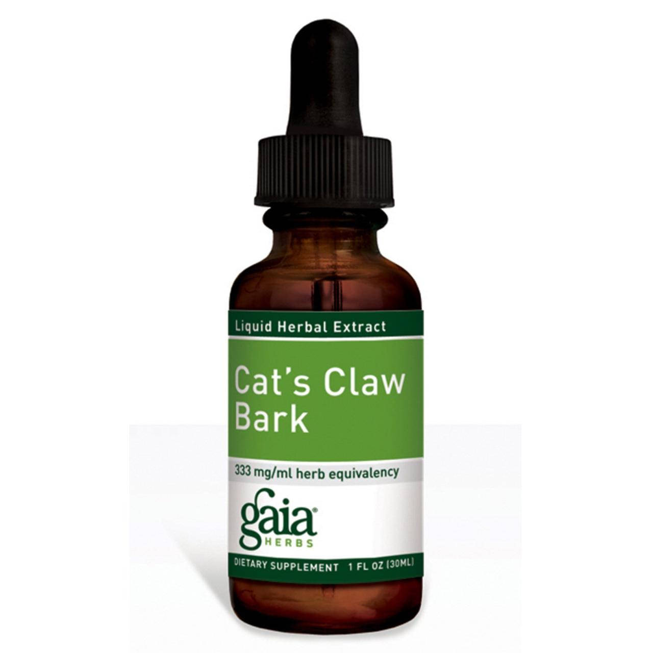 

Gaia Herbs, Кора кошачьего когтя, 30 мл, официальный сайт, GAI-37280