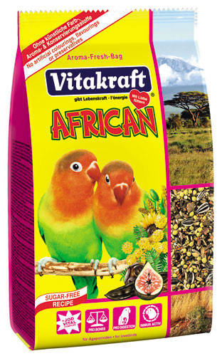 

Vitakraft African - корм для африканских неразлучников, 750 гр (21641)