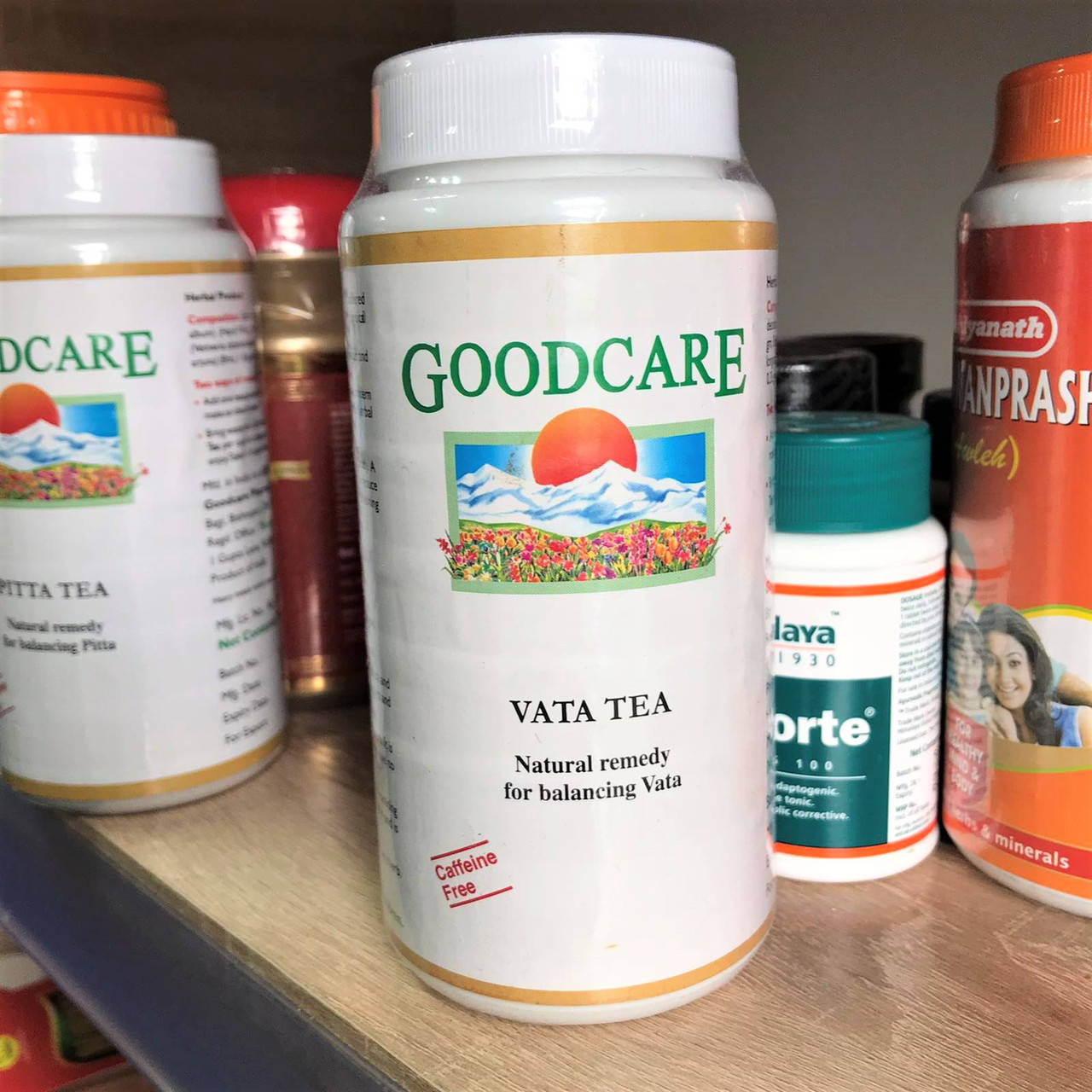 

Чай Вата 100г. ГудКер Байдьянатх, Good Care Pharma Herbal Teas Vata Tea, Восхитительный успокаивающий чай,