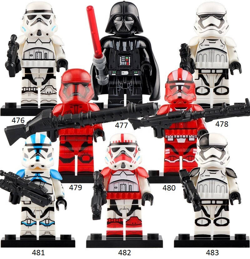 

Фигурки Star Wars звездные войны Штурмовики Дарт Вейдер