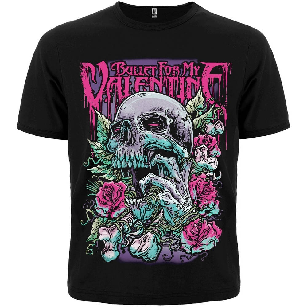 

Футболка Bullet For My Valentine (skull and roses), Размер XL