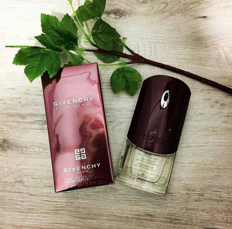 

Givenchy Pour Homme Туалетная вода 100 ml Живанши Пур Хом Бордовые Мужские Духи Парфюм Мужская парфюмерия