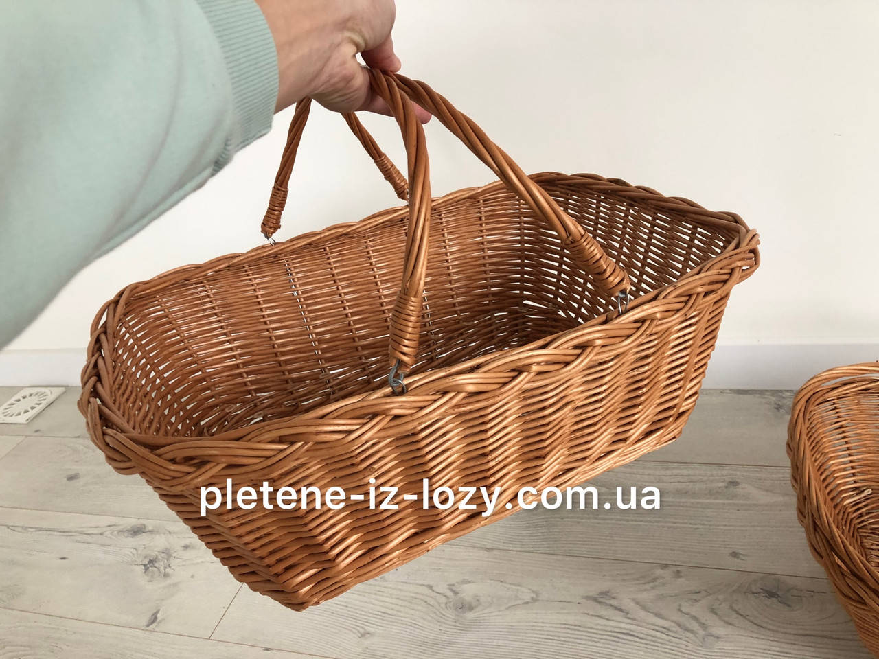 

Корзина ( шопер) для клієнтів 40х32 вис 15 см