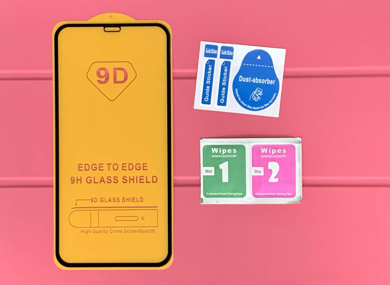 

Защитное Стекло для iPhone Xr 9D на Айфон Хр 9Д, Прозрачный