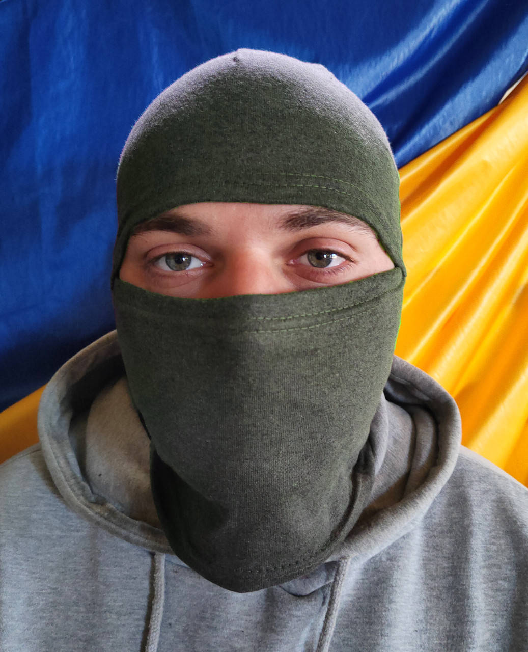 

Балаклава подшлемник S&L мультифункциональная летняя трикотажная хаки (ТК)