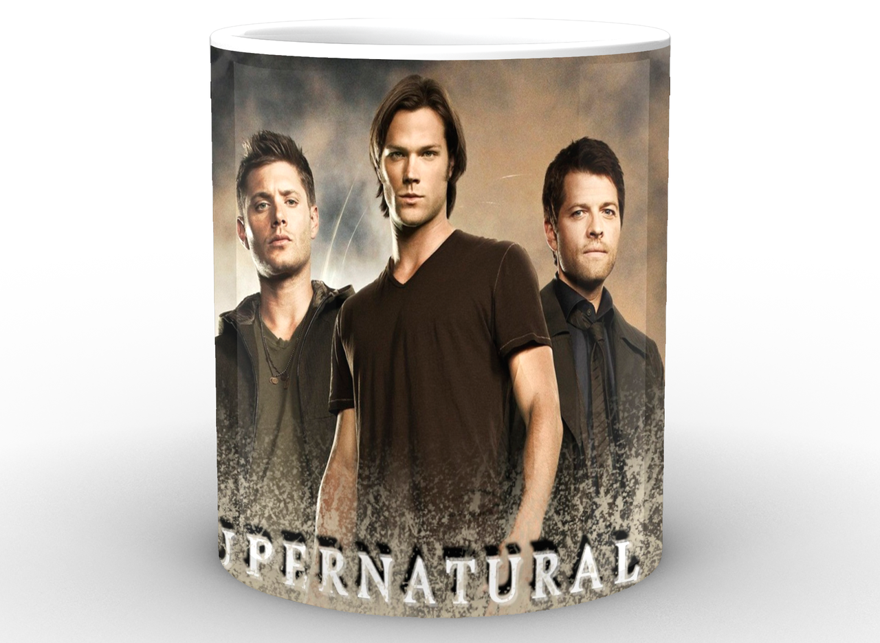 

Кружка GeekLand Supernatural Сверхъестественное Сэм Дин Кастиэль SN.02.002.378, Белый