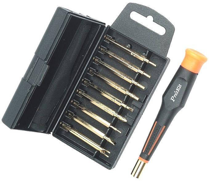 

Отвертка с набором бит Pro'sKit 8PK-6182 6 бит