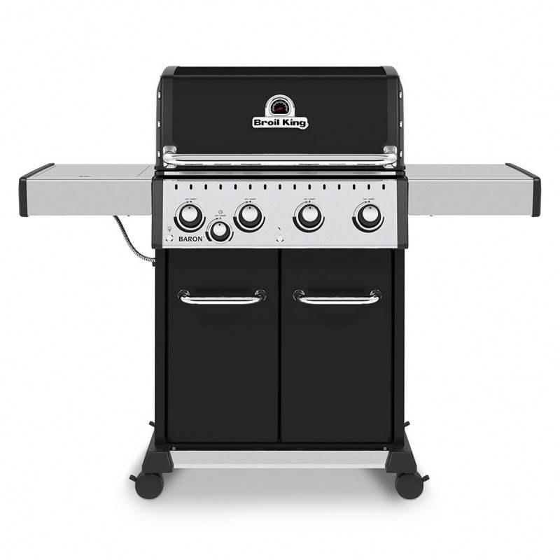 

Газовый гриль Broil King BARON 440 NEW! с боковой комфоркой - 875263
