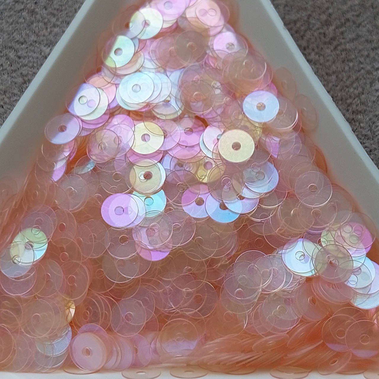 

Пайетки круглые плоские P4-0134, 3г, Италия