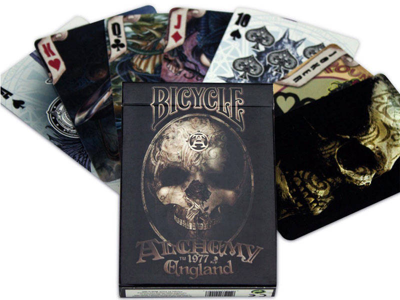 

Карты игральные | Bicycle Alchemy 1977 England