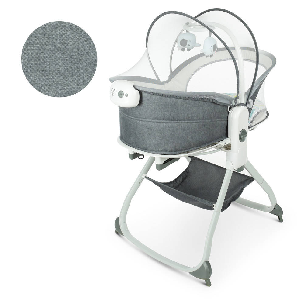 

Детская люлька-качалка 6в1 8461 / регулируется Шезлонг + Стульчик + Люлька-переноска