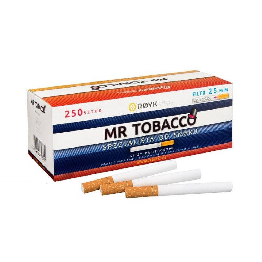 

Гильзы сигаретные MR.Tobacco с фильтром 25 мм