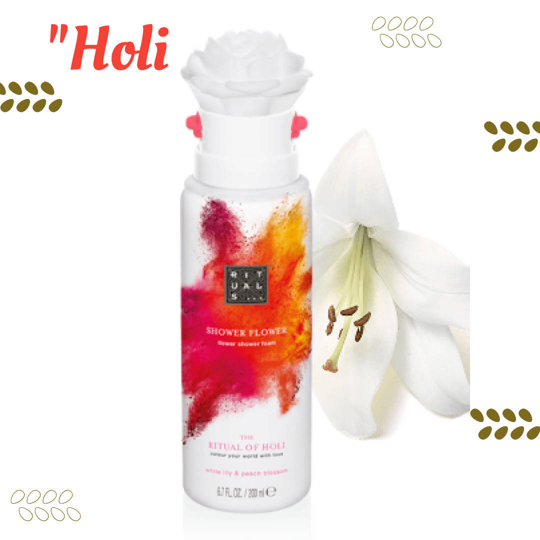 

Rituals. Пена для душа "Holi". Розочка. 200ml. Производство Нидерланды.