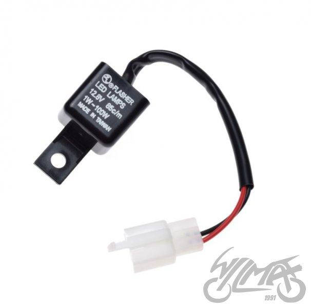 

ВЫКЛЮЧАТЕЛЬ СИГНАЛА ПОВОРОТА 12V 2 КОНТАКТА ОТ 1-100 W