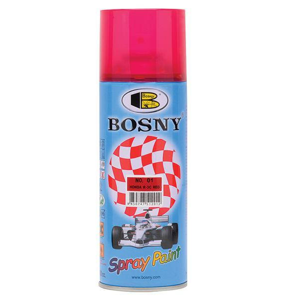 

Краска лак тонировочный 400ml "Bosny" красный №01 (12шт/уп)