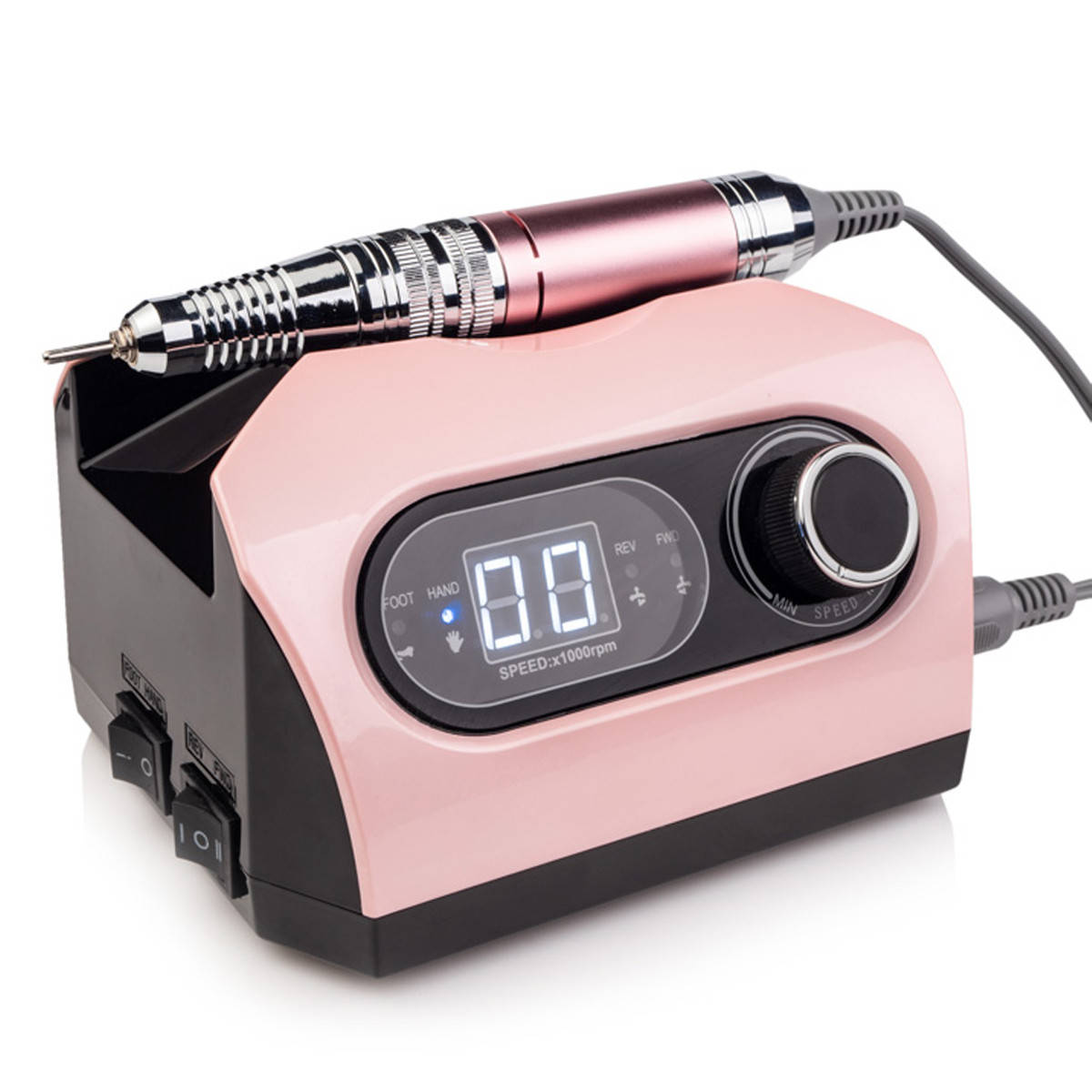 

Фрезер для маникюра Bucos Nail Drill ZS-717 PRO PINK 65 Ватт, 35 000 об, Розовый