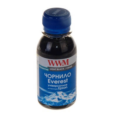 

Чорнило WWM EVEREST для Epson 100г Light Black Пігментні (EP02 / LBP-2)