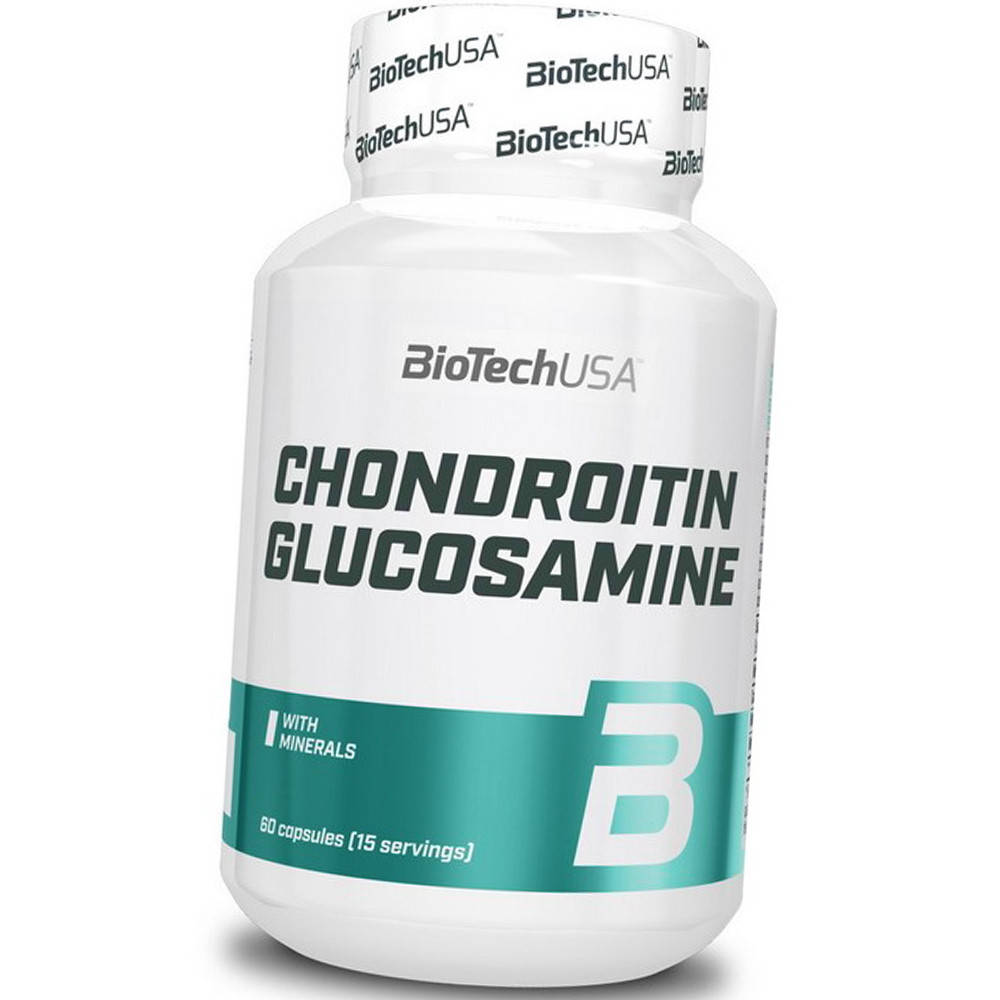 

Для суставов и связок BioTech Chondroitin Glucosamine 60 капс Топ продаж