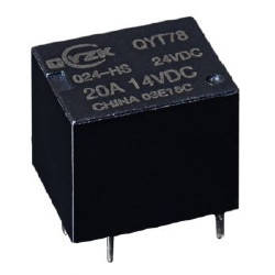 

Реле QYT78-012-ZS 20A 1C coil 12VDC