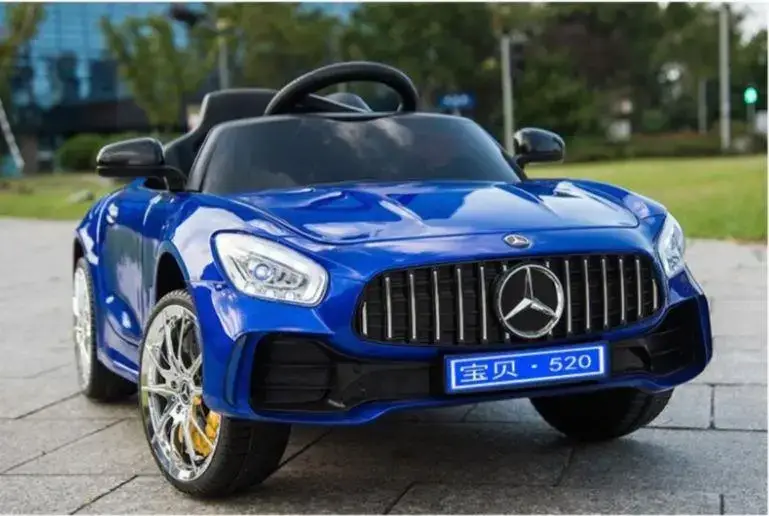 

Детский электромобиль Mercedes AMG синий лак