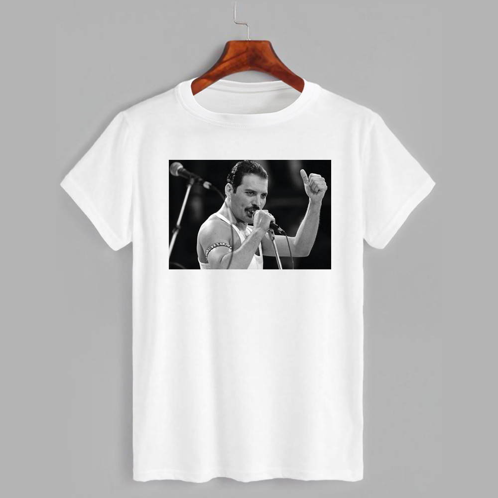 

Футболка с принтом Freddie Mercury (Фредди Меркьюри) (0406)