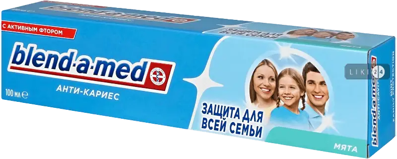 

Зубная паста Blend-a-med Анти-кариес Mint, 100 мл