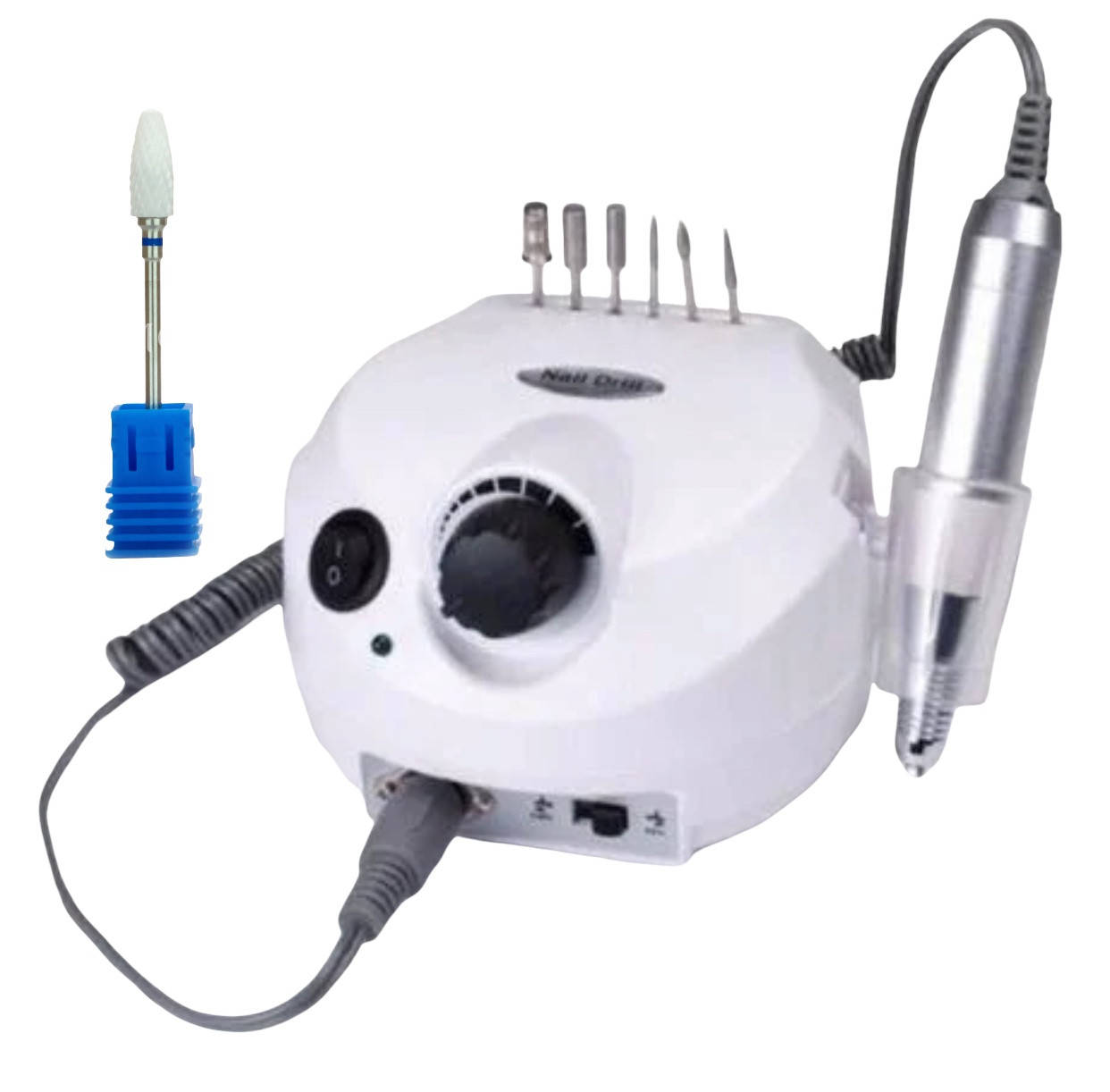 

Фрезер для маникюра/педикюра белый Nail Master ZS-601+ ПОДАРОК