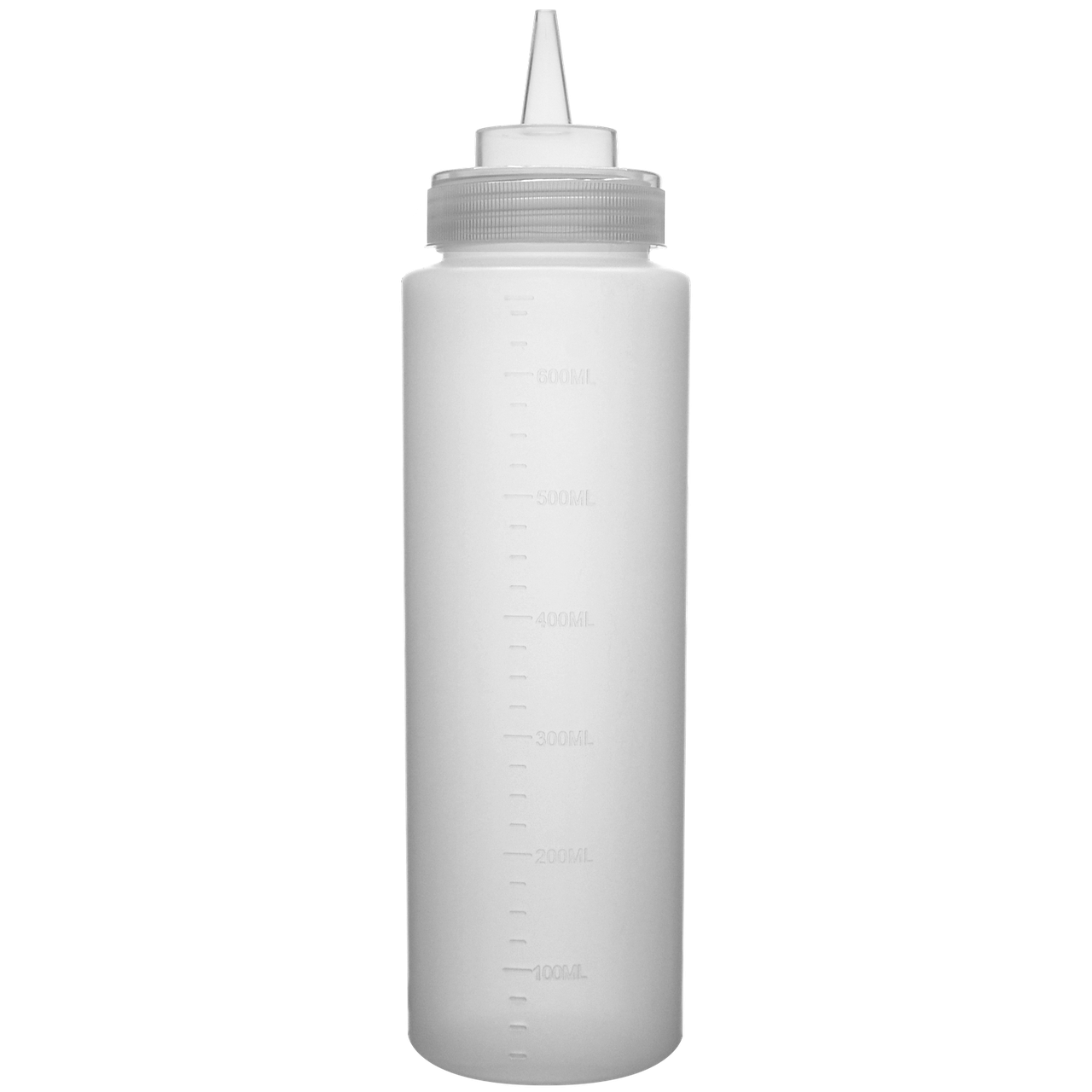 

Бутылка для соуса с мерной шкалой 710мл (Белая), Белый