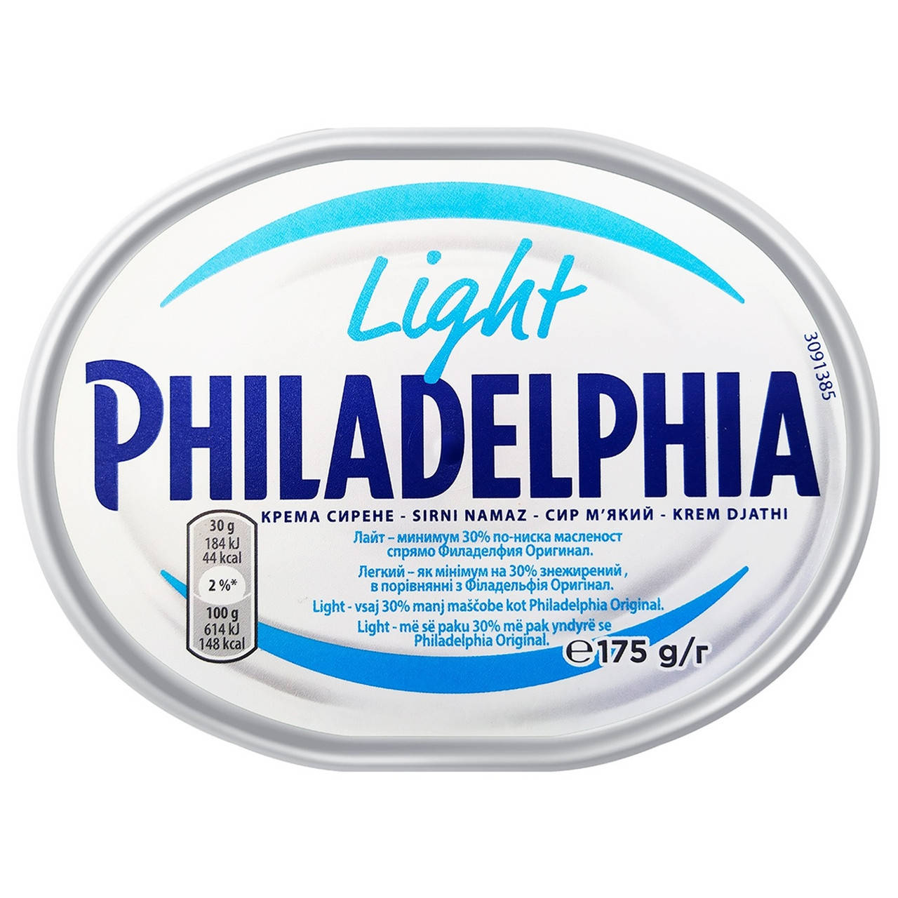 

Сыр Филадельфия легкая ТМ Филадельфия 175г Philadelphia Light