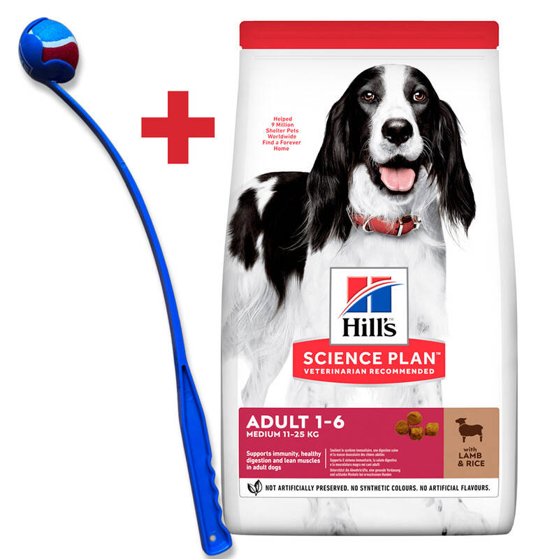 

Сухой корм для собак Hill's Science Plan Canine Adult Medium Lamb & Rice 14 кг