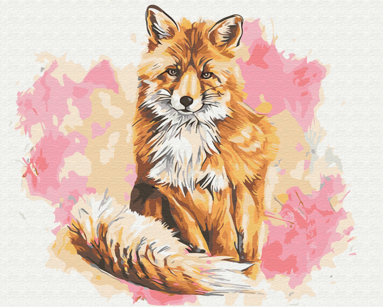 

Картины по номерам -Лисиця красуня BS31009, 40х50см ТМ Брашми (BRUSHME)