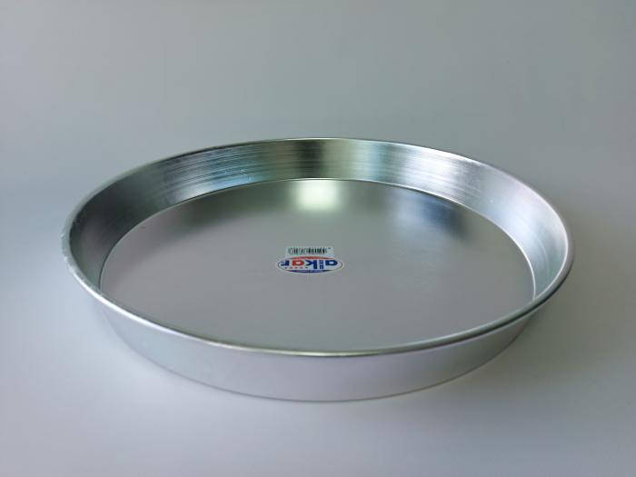 

Противень алюминиевый круглый Форма для выпечки и запекания в духовке алюминиевая D 41 cm H 5 cm