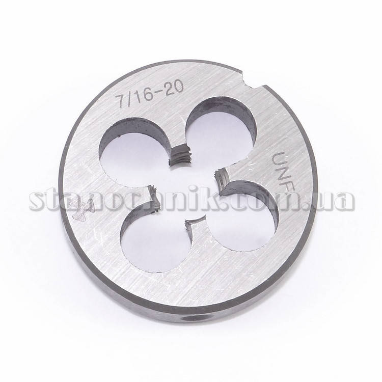 

Плашка UNF 7/16"-20 HSS Китай