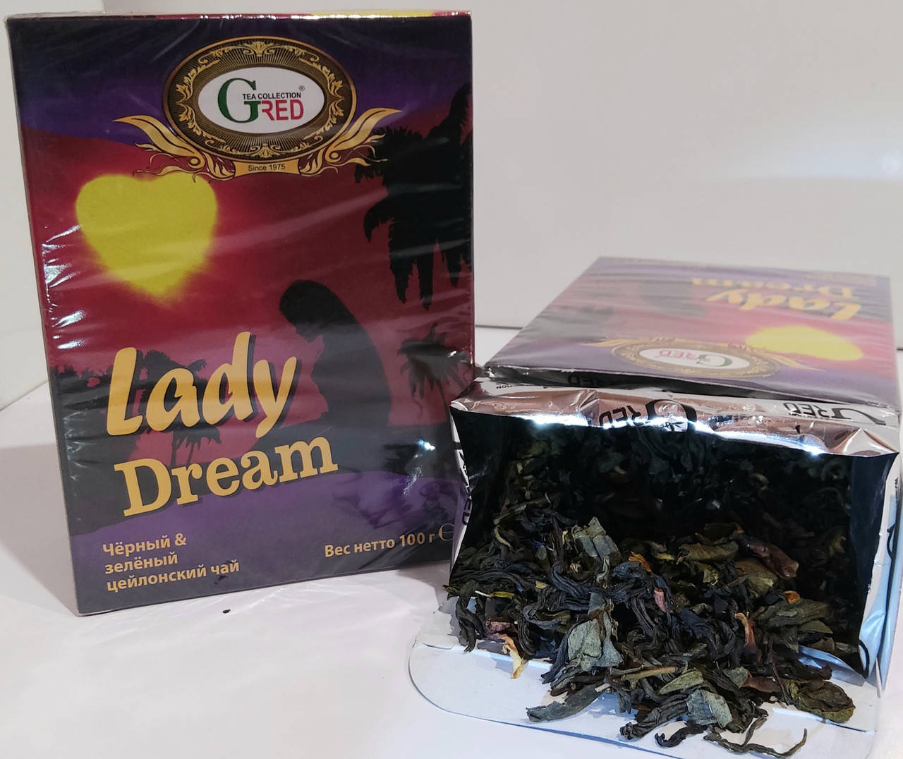 

Чай черный и зеленый Гред Gred Lady Dream 100 г