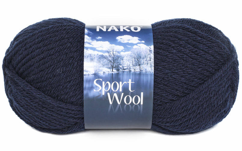 

Nako Sport Wool темно-синий № 3088